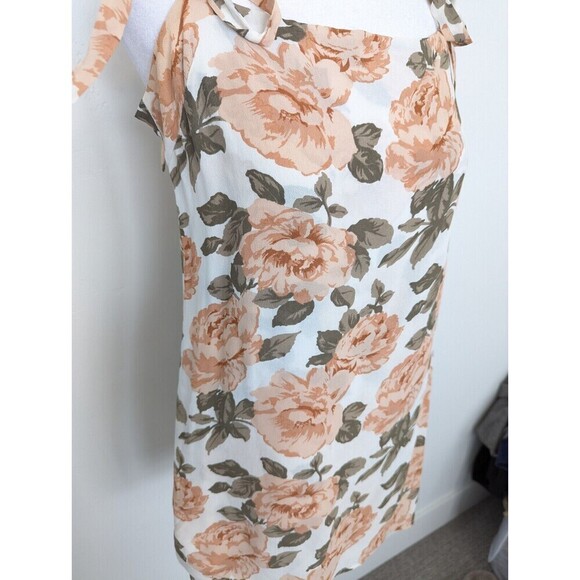 Reformation Dixie Dress Womens Size S White Floral Roses - Picture 5 of 12